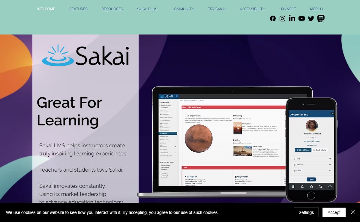 Sakai Learning Management System | Sakai LMS