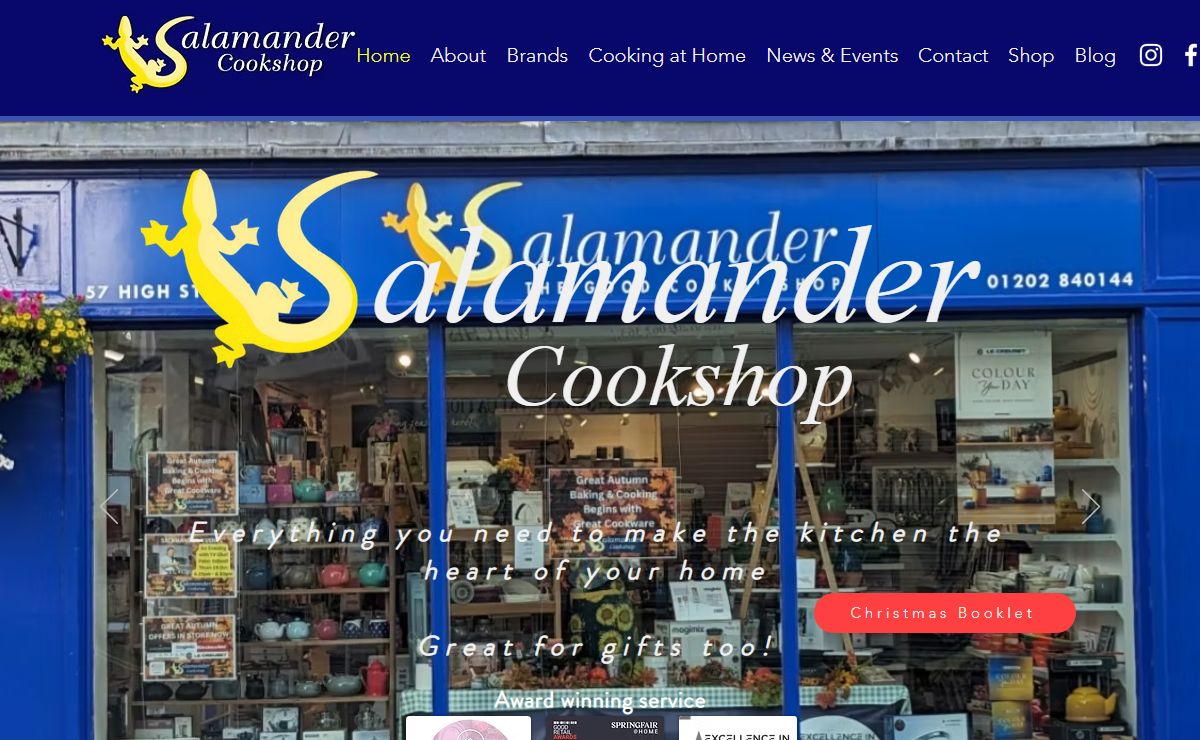 Cookshop | Salamander Cookshop | England
