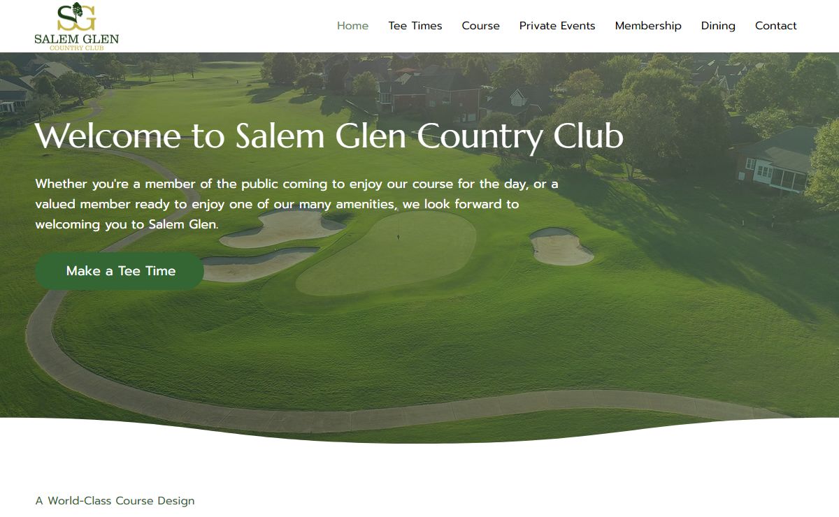 Home | Salem Glen CC