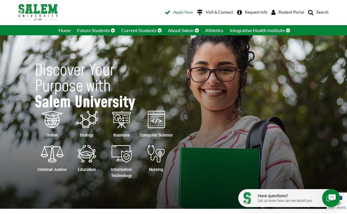 Online and On-Campus Degrees at Salem University, West Virginia