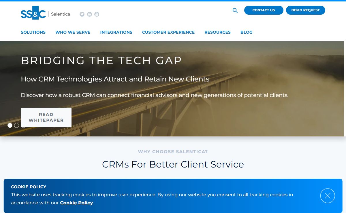 SS&C Salentica - CRMs Designed for Financial Services