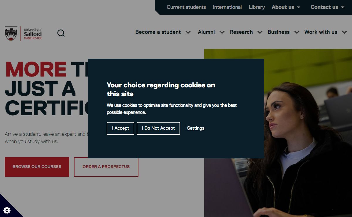 Welcome to the University of Salford | University of Salford, Manchester