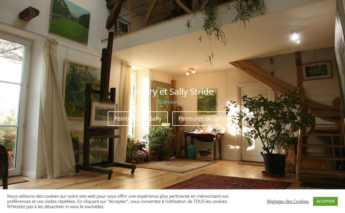 Peintures de Jeffery et Sally Stride - Galerie de peintures