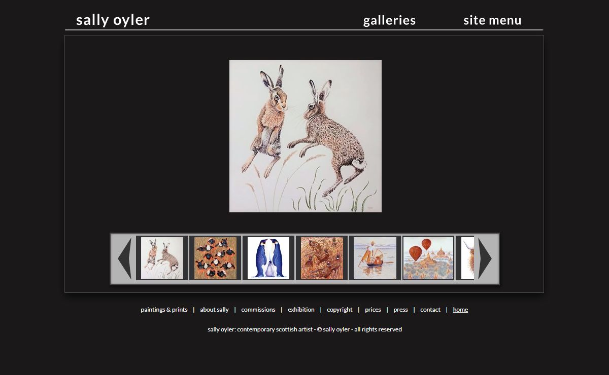 sally oyler scottish contemporary artist - www.sallyoyler.com