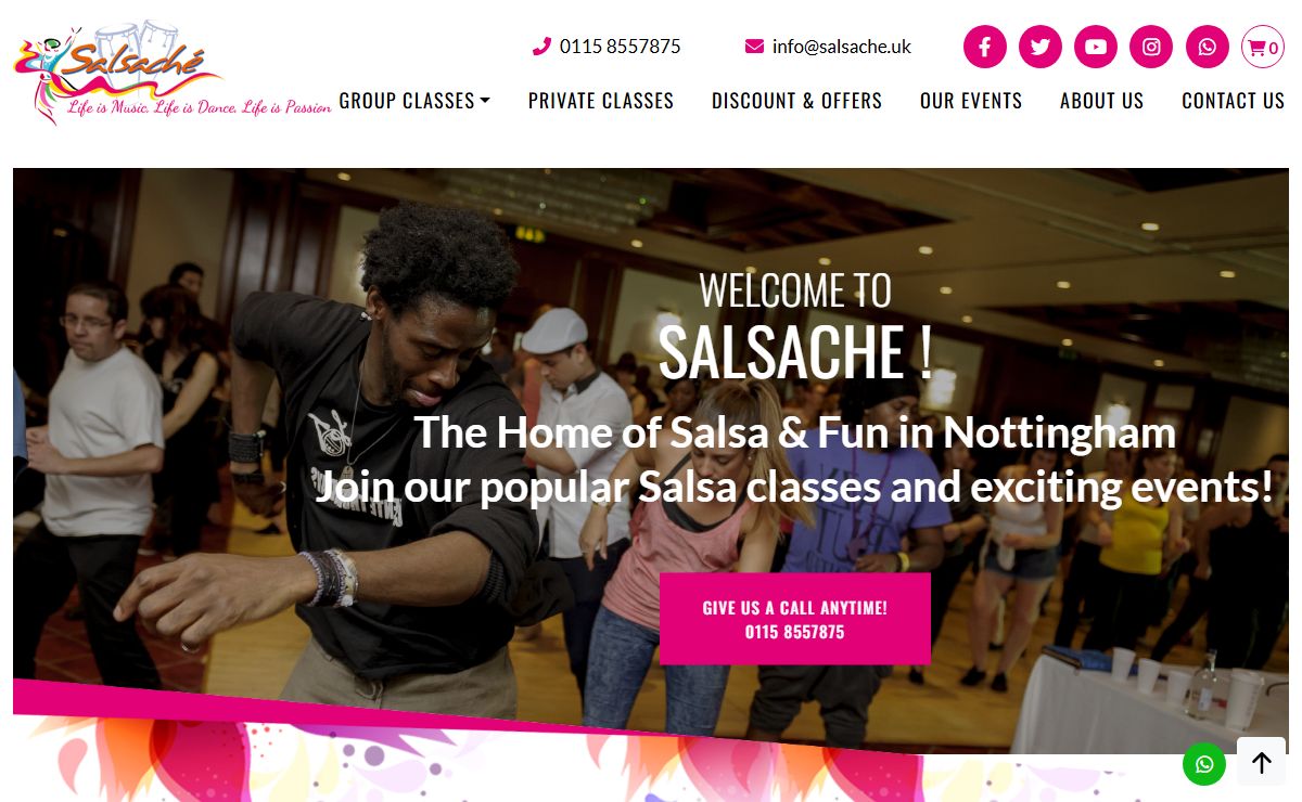 Exciting Salsa classes and parties in Nottingham!