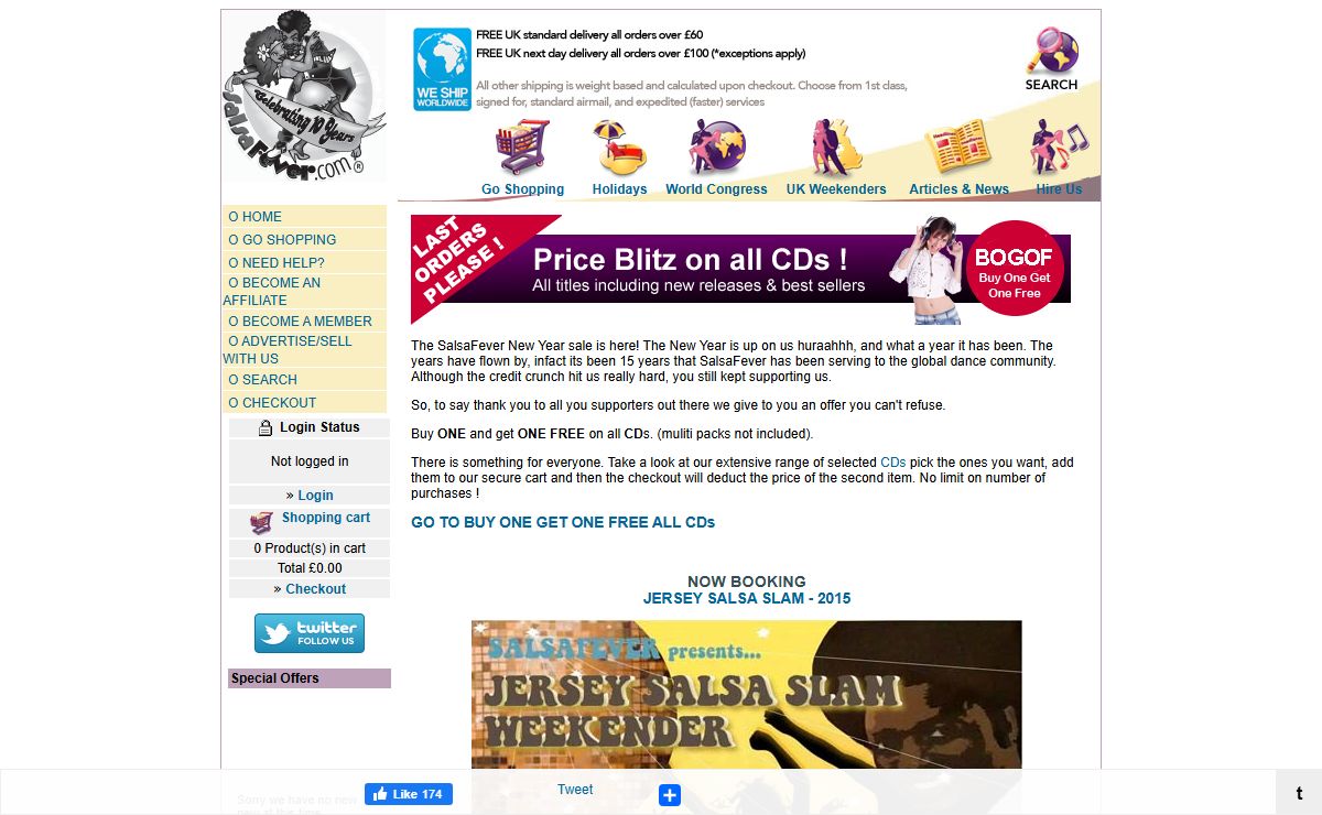 SalsaFever's Online Store: ,
