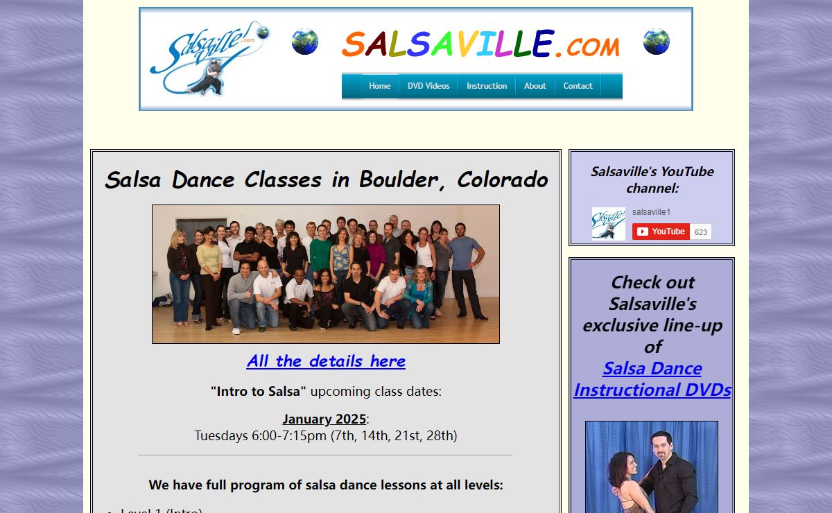 Salsa DVD Videos and Dance Classes | Salsaville Dance Studios