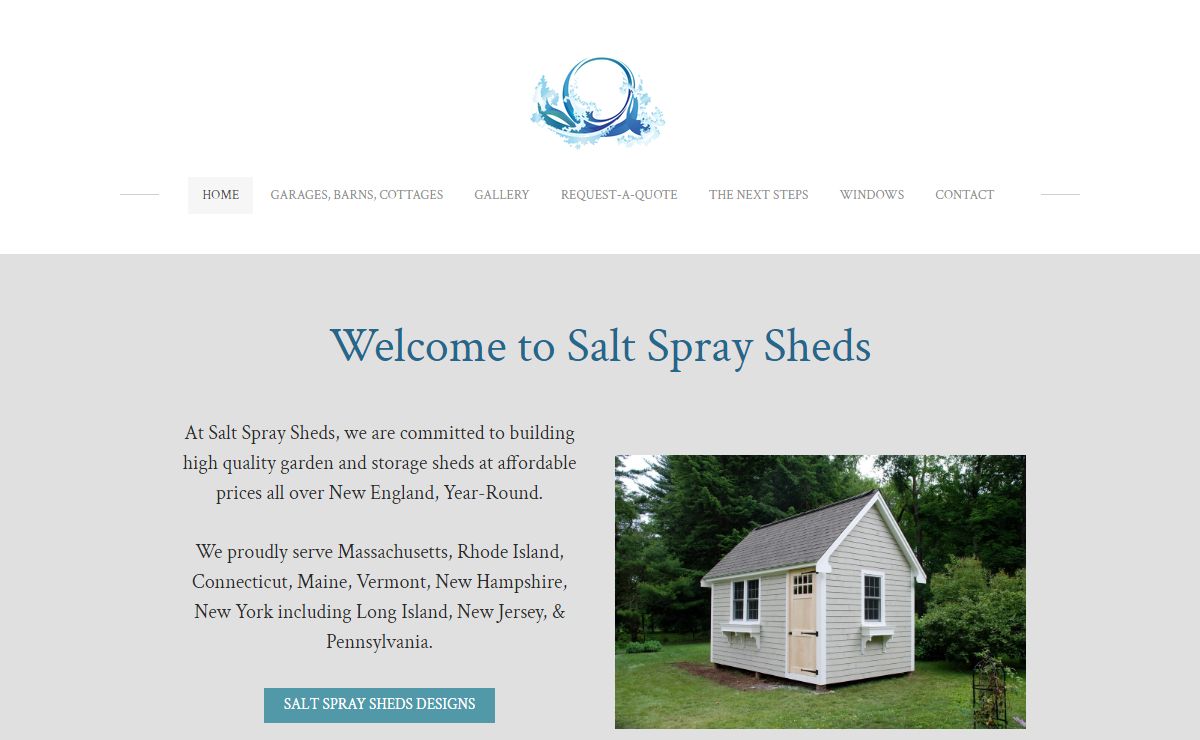 Salt Spray Sheds - Custom built sheds | custom garden sheds | Salt Spray Sheds
