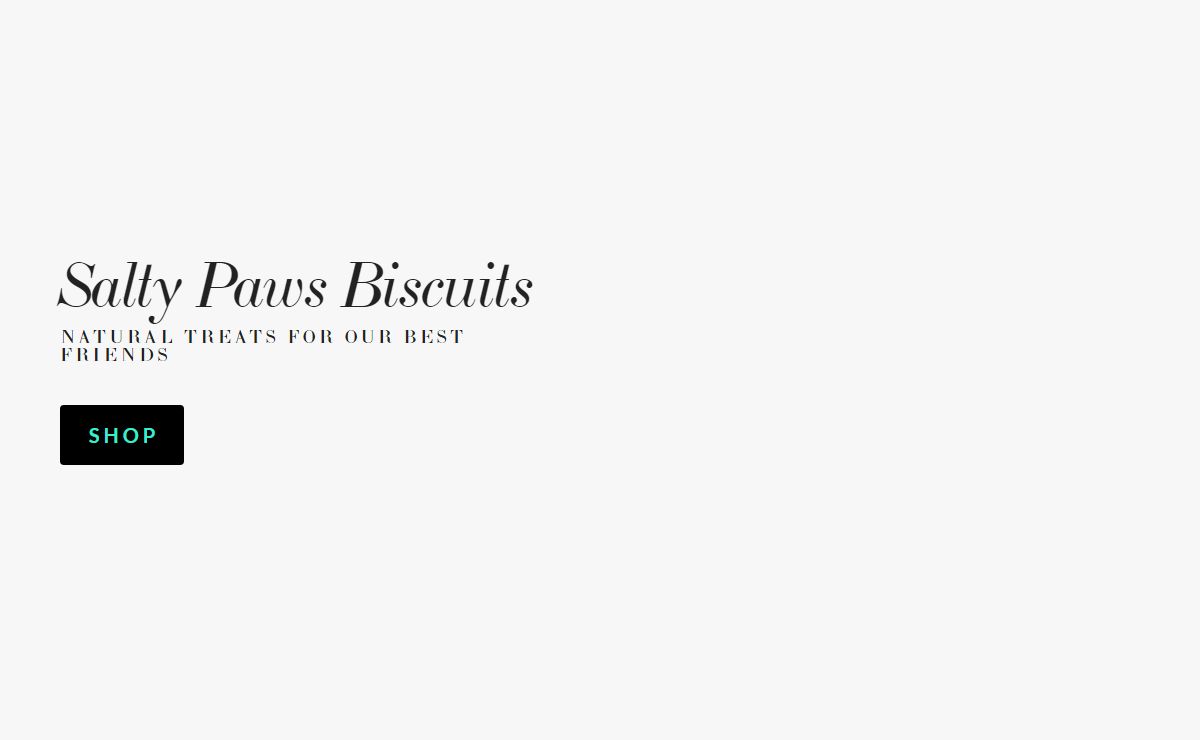 Salty Paws Biscuits