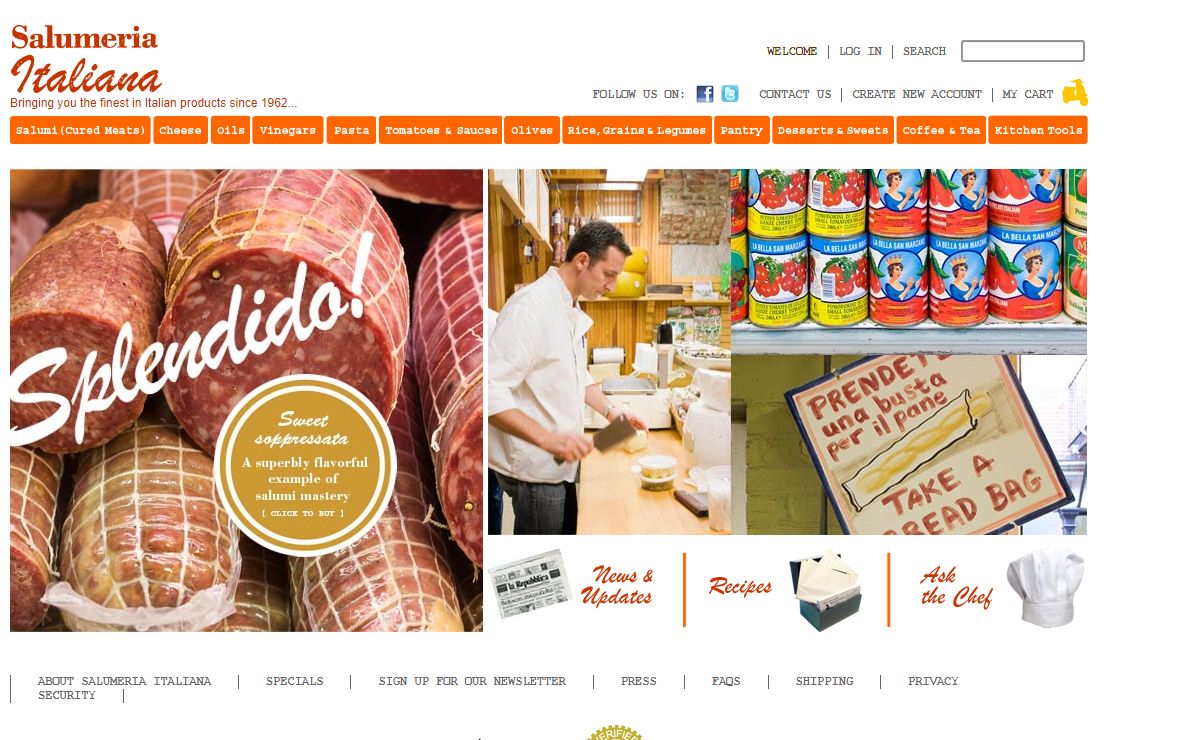 Salumeria Italiana - HOME PAGE | Salumeria Italiana