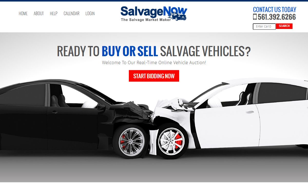The Pioneer of Online Auto Auctions | Maximize Returns | Salvage Now