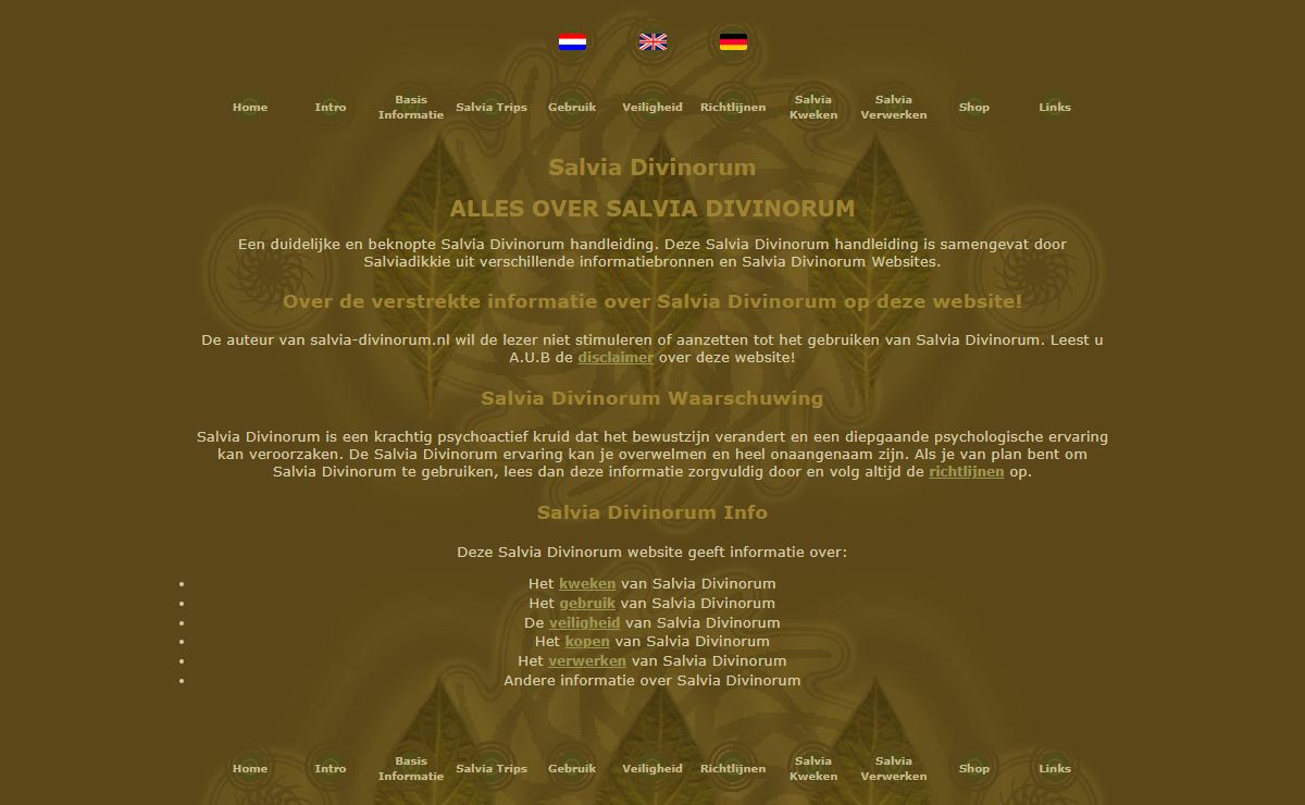 Salvia Divinorum - Alles over Salvia Divinorum