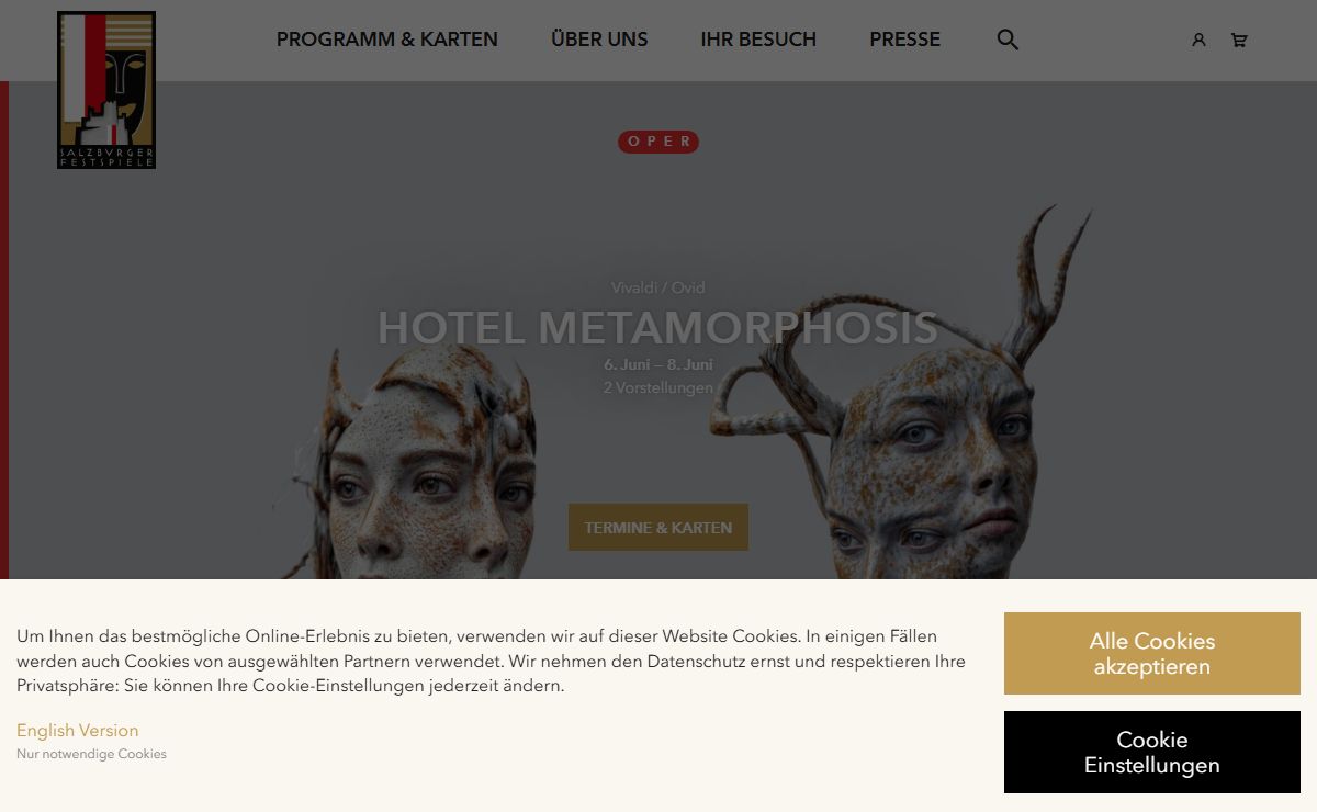 Salzburger Festspiele 2025 • Karten • Programm