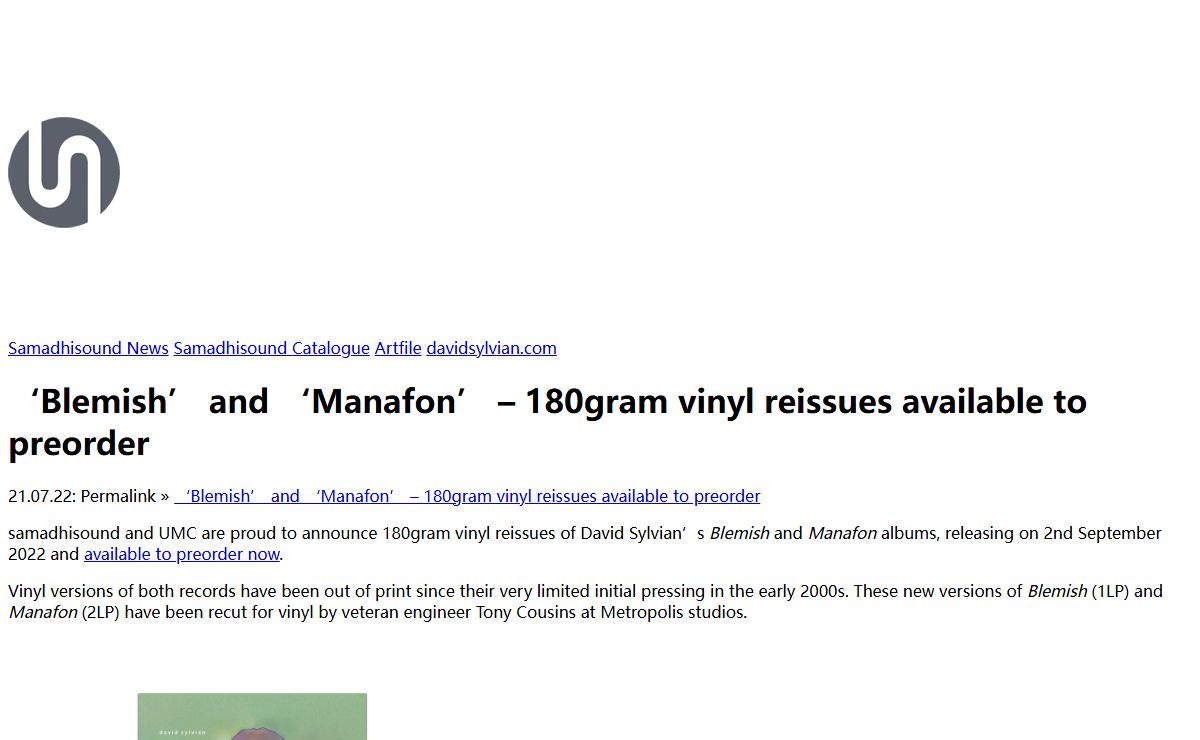 { samadhisound.com } the official Samadhisound website