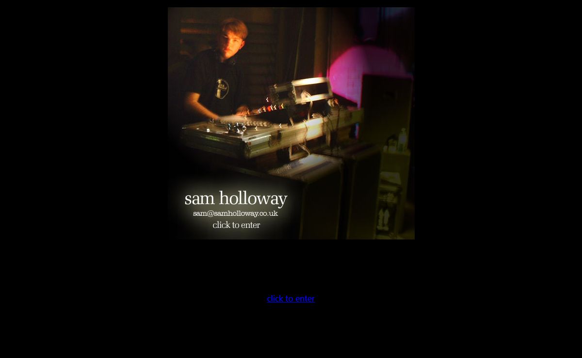 Sam Holloway - Cambridge DJ, audio production, record collecting
