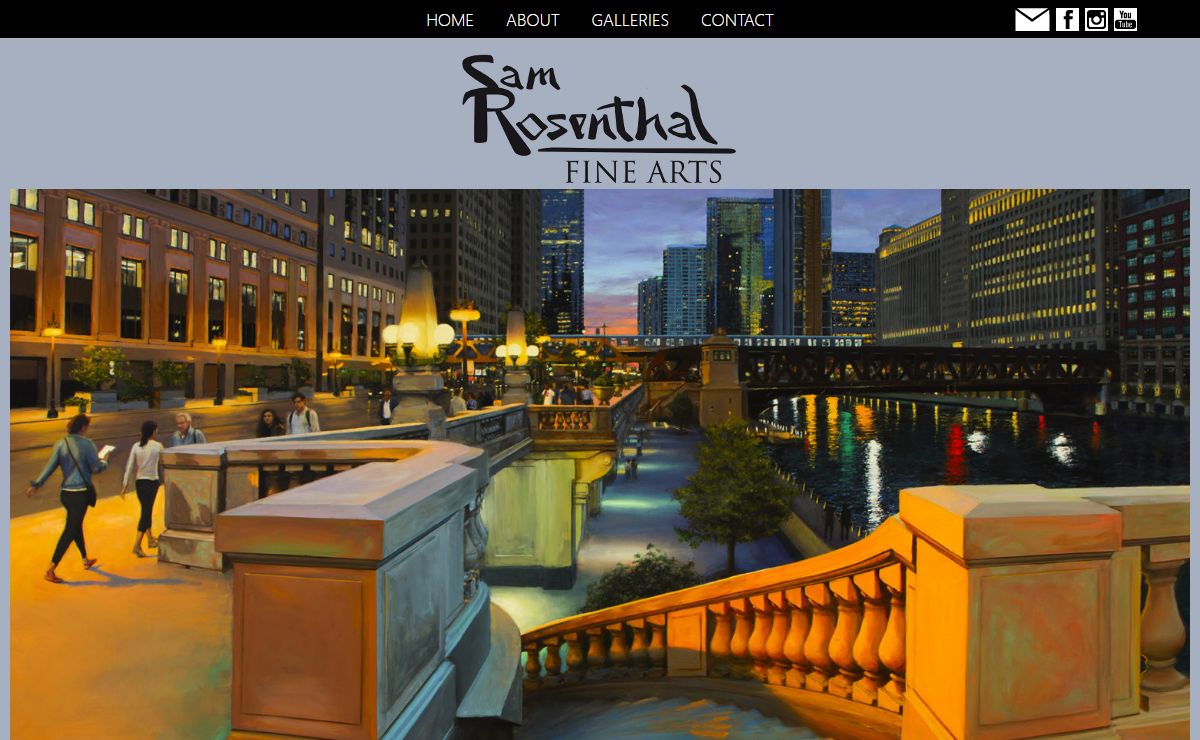 Sam Rosenthal Fine Arts | Oil Paintings | Watercolors | Realism | Impressionism