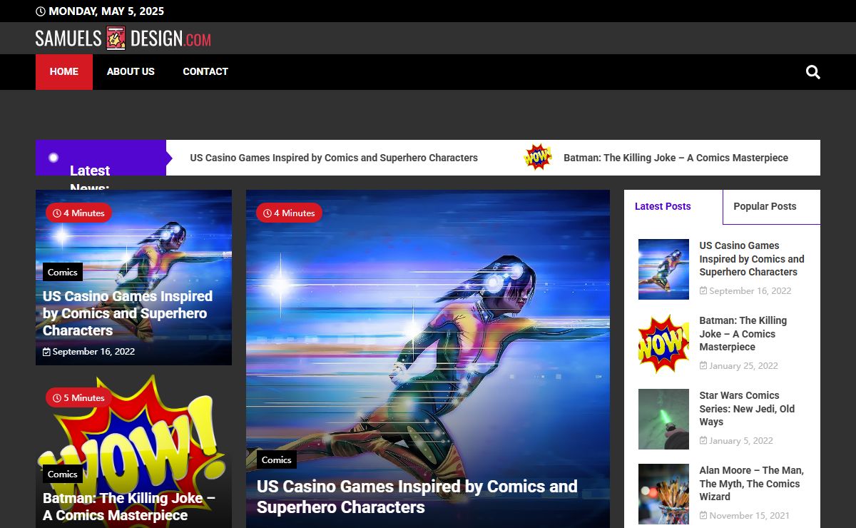 Welcome to Our Comics Blog