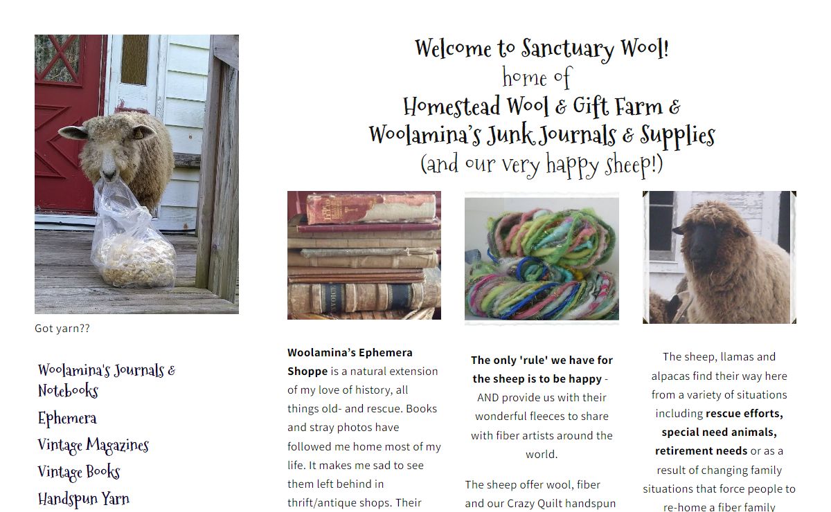 Sanctuary Wool - Homestead Wool & Gift Farm