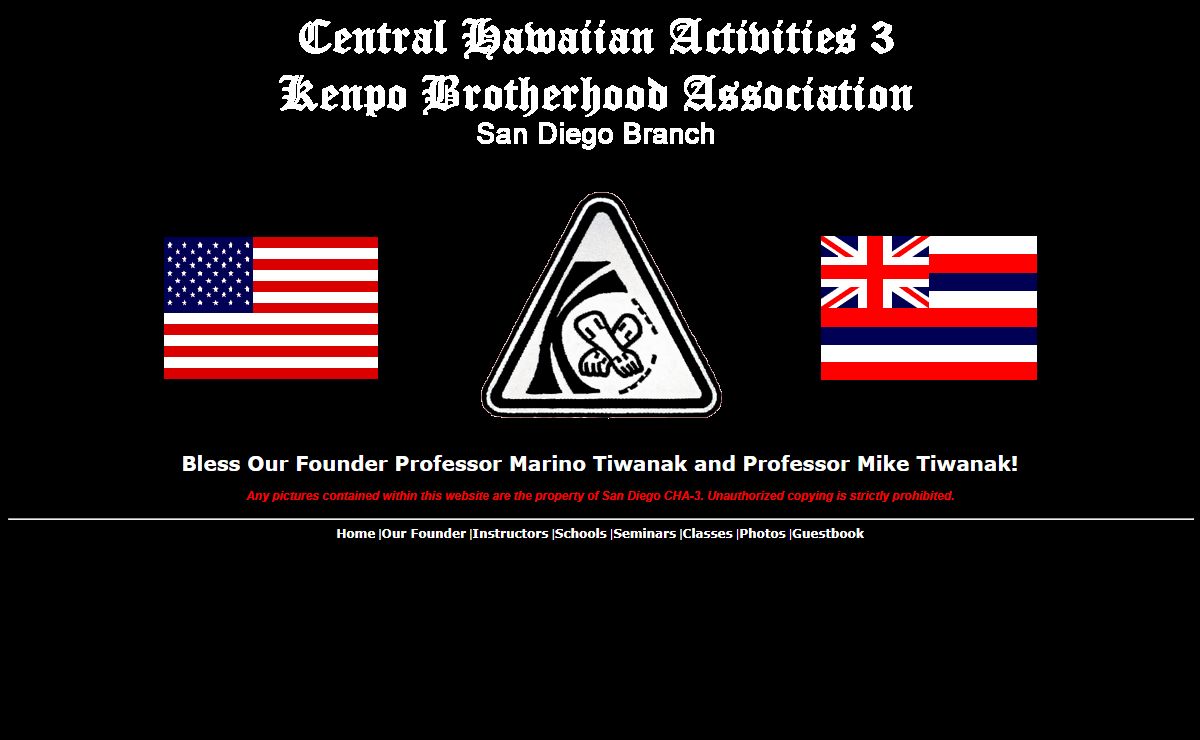 San Diego CHA-3 Kenpo Karate Association