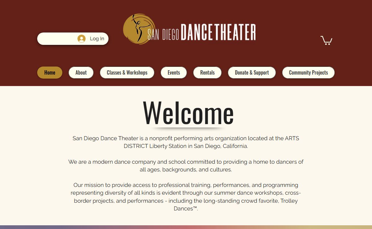 San Diego Dance Theater | Professional Modern Dance Company & School