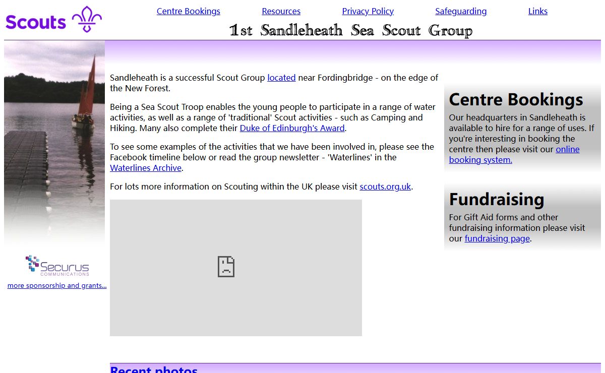 1st Sandleheath Sea Scout Group