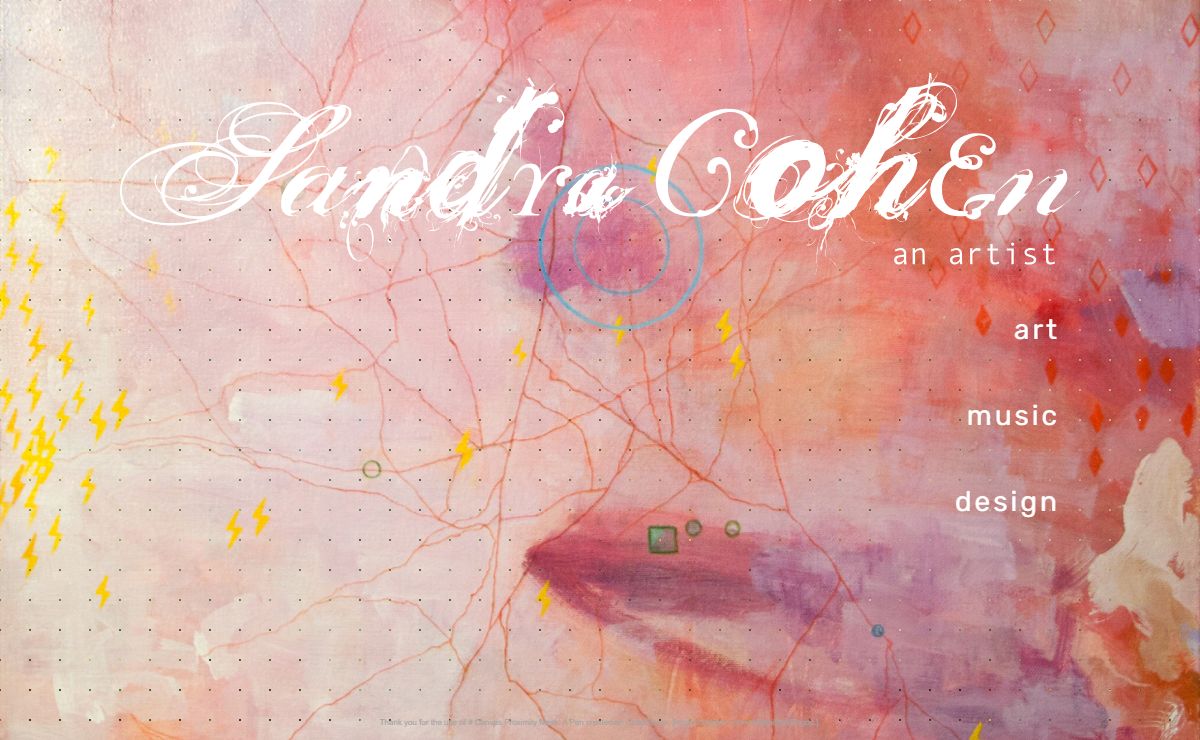 Sandra Cohen . an artist