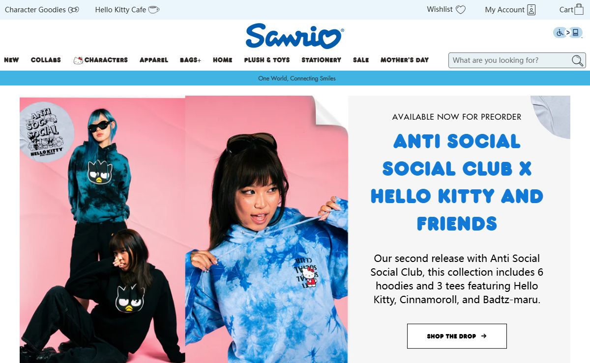The Official Home of Hello Kitty & Friends
