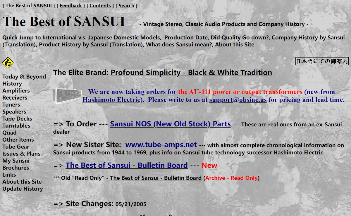 The Best of Sansui