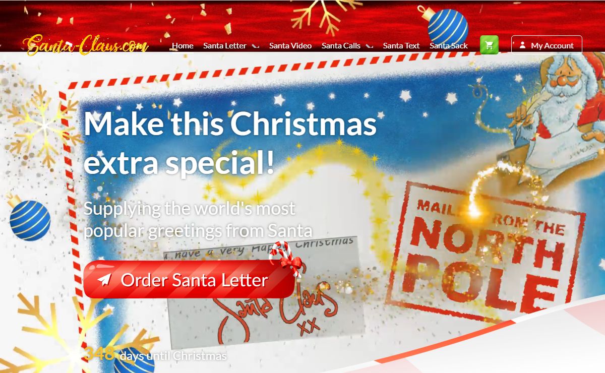 Letters From Santa and Phone Calls From Santa