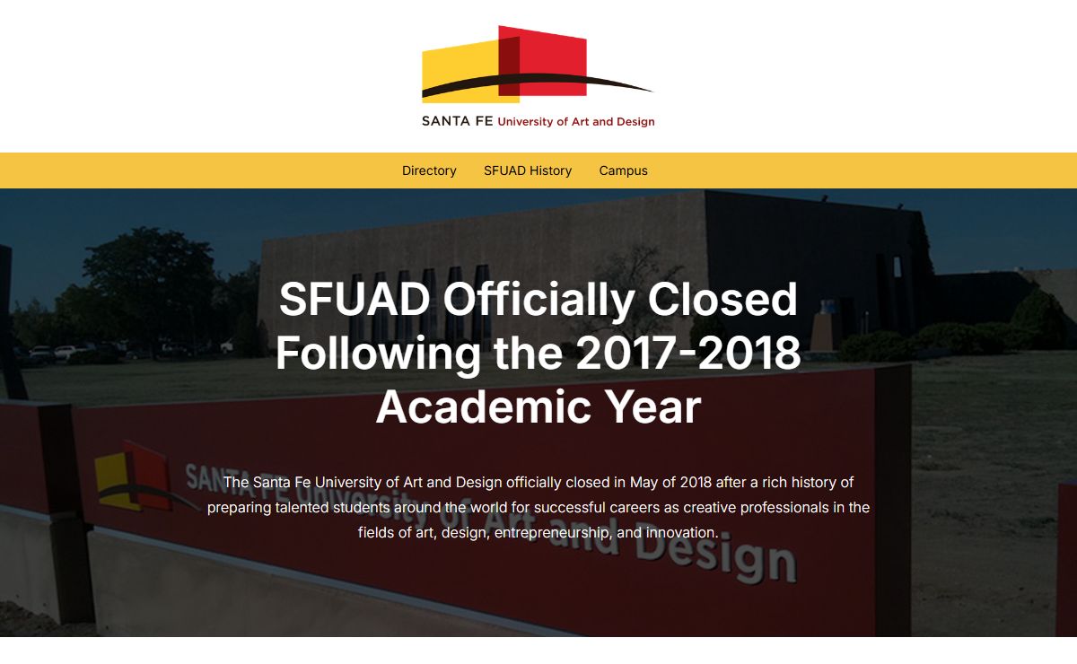 The Santa Fe University of Art and Design