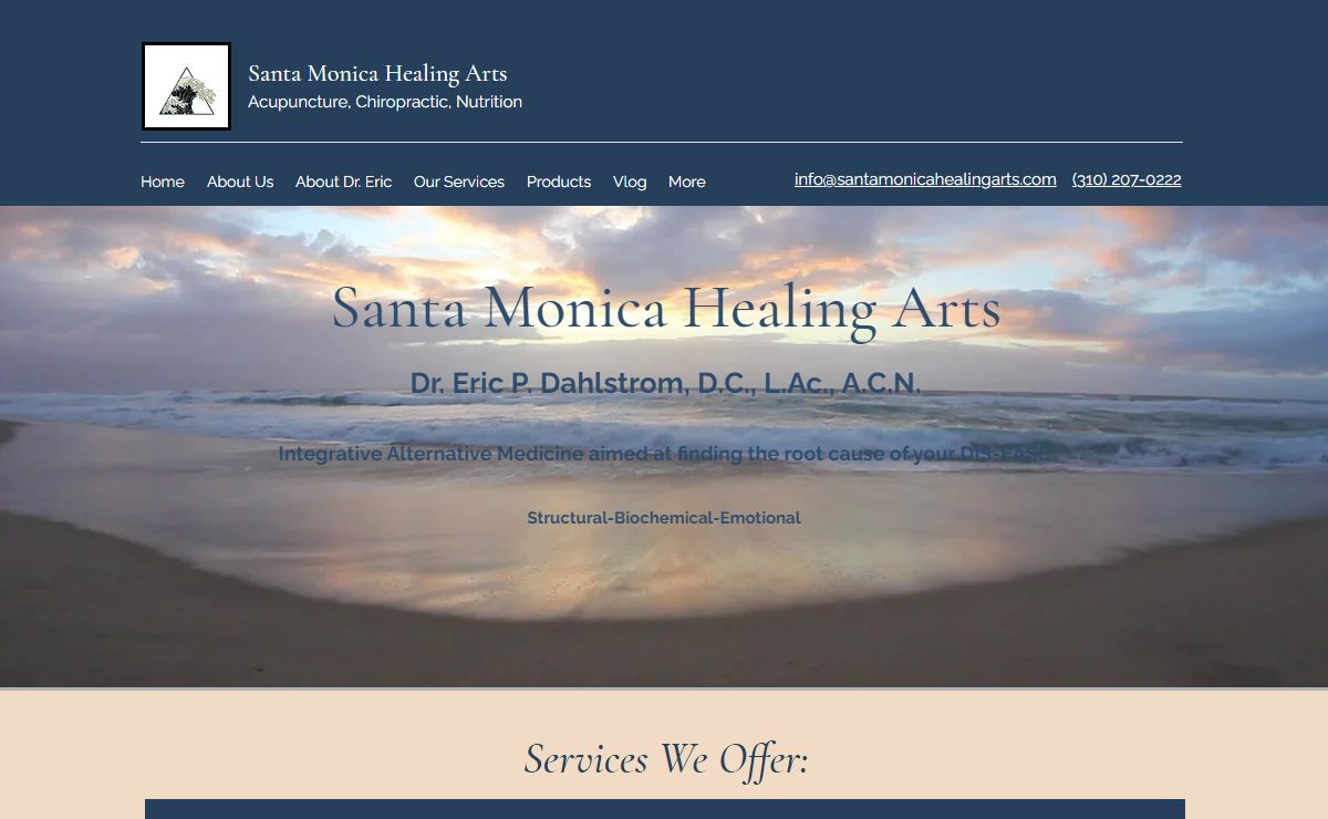 Santa Monica Healing Arts/Acupuncture/Los Angeles
