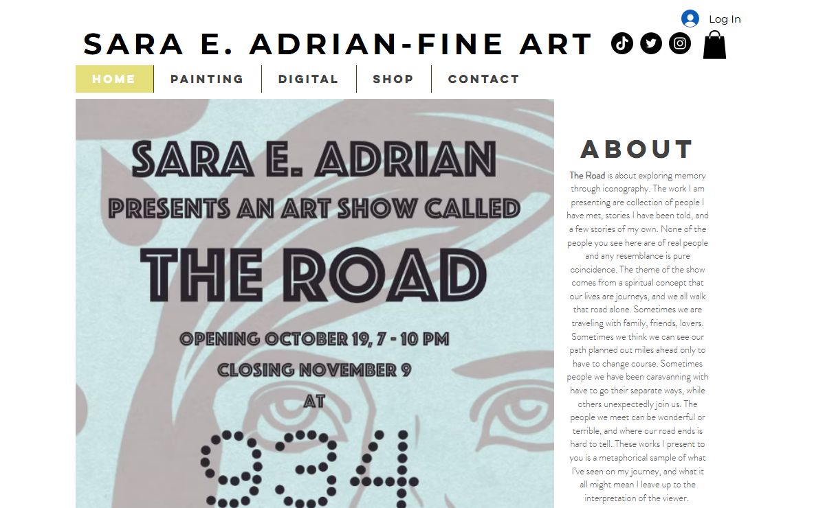 Oil painter | S. E. Adrian Fine Art | Columbus