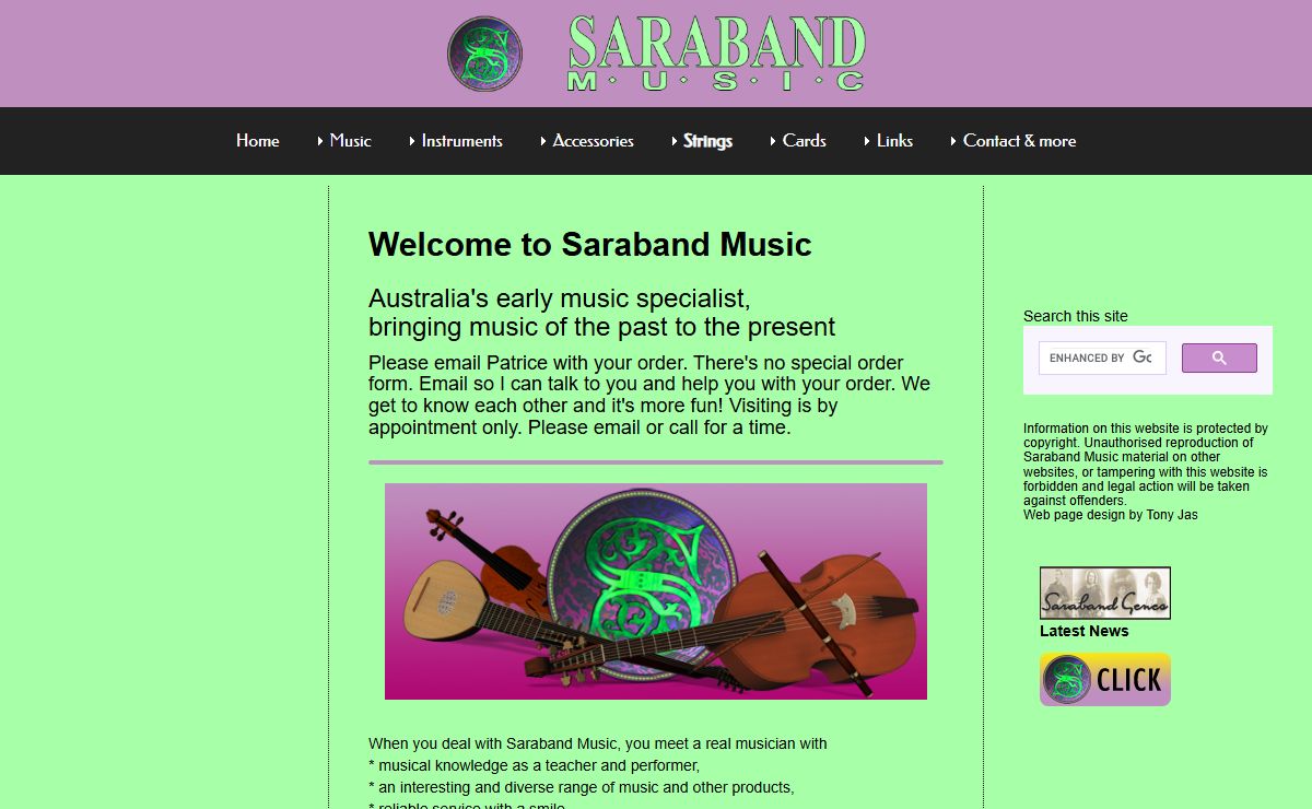 Saraband Music