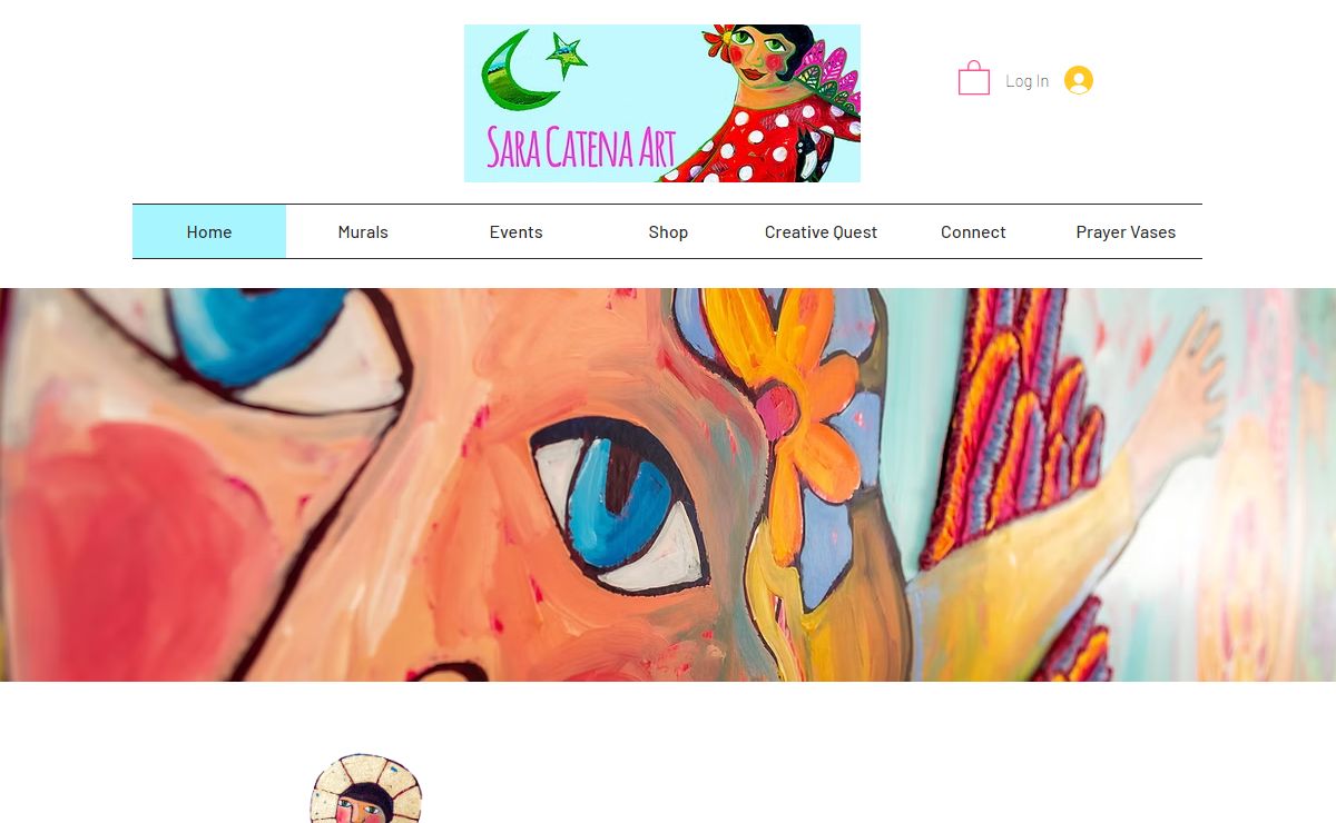 Colourful Art, Workshops & Coaching for Creatives | Sara Catena