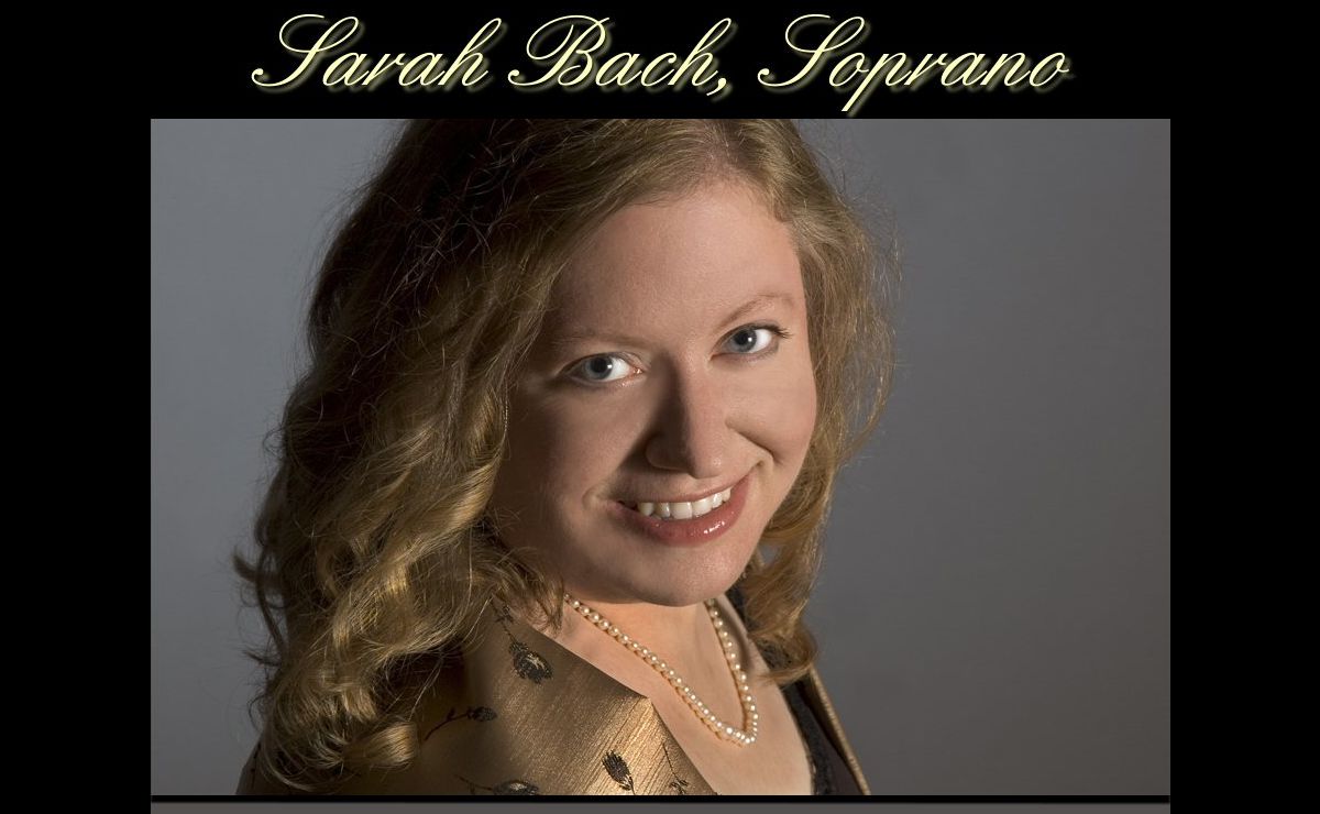 Soprano Sarah Bach