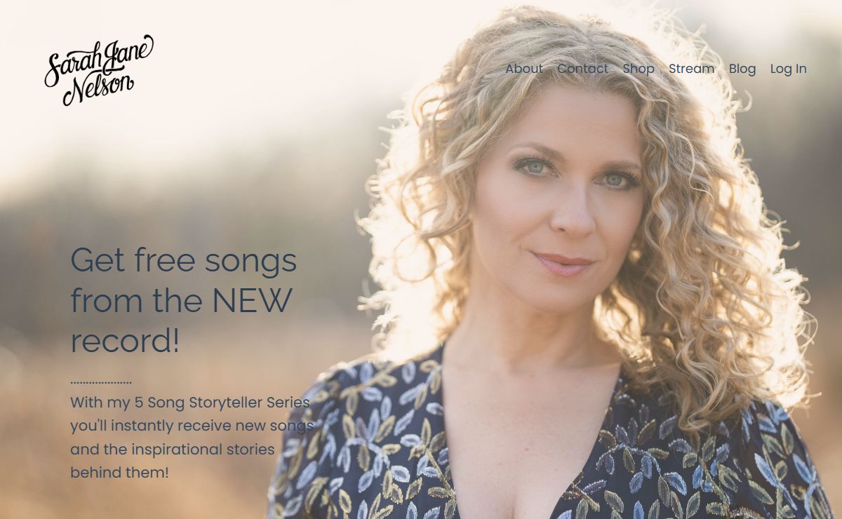 Nashville Americana Country Songwriter, Sarah Jane Nelson