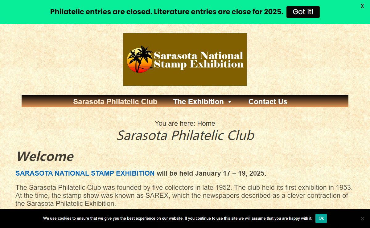 Sarasota National Stamp Exhibition