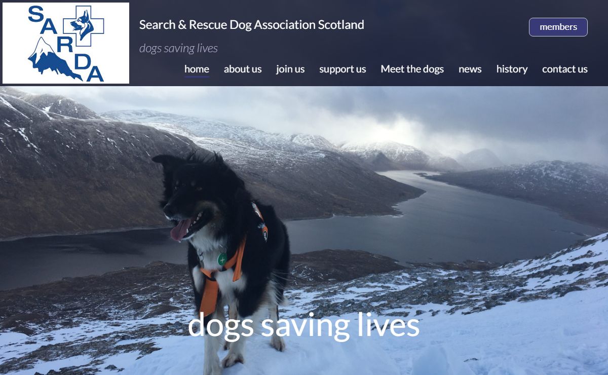 Welcome to Search & Rescue Dog Association Scotland - Sarda Scotland