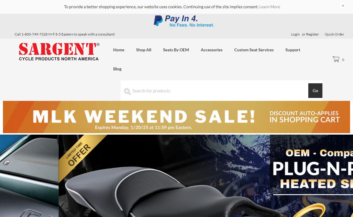Motorcycle Seats - Sargent Seats - Aftermarket Motorcycle Seats