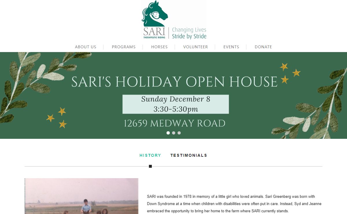 Home | SARI Therapeutic Riding
