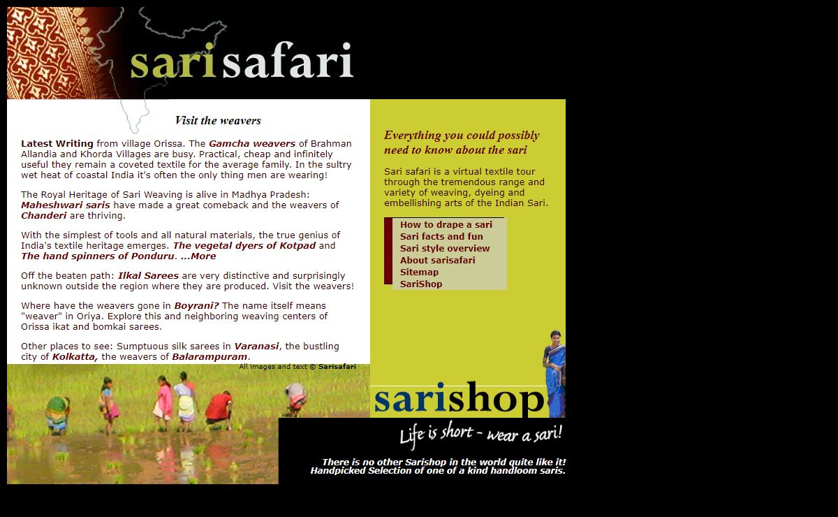 Sari Safari - the fascinating world of Indian Sari