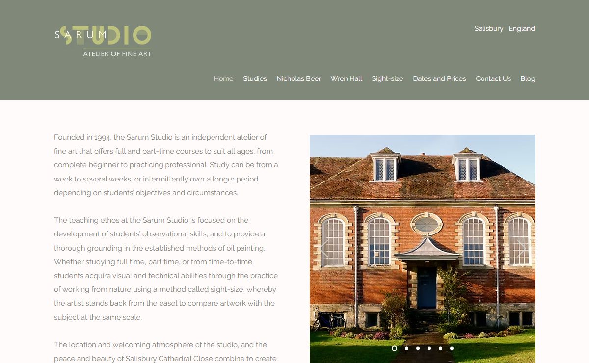 Artist studio | Sarum Studio | Salisbury