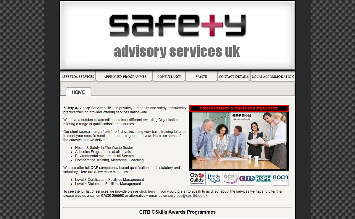 Safety Advisory Services UK - Home