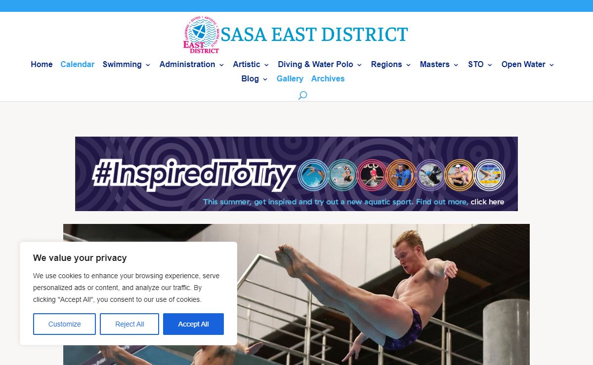 Scottish Amateur Swimming Association - East District website