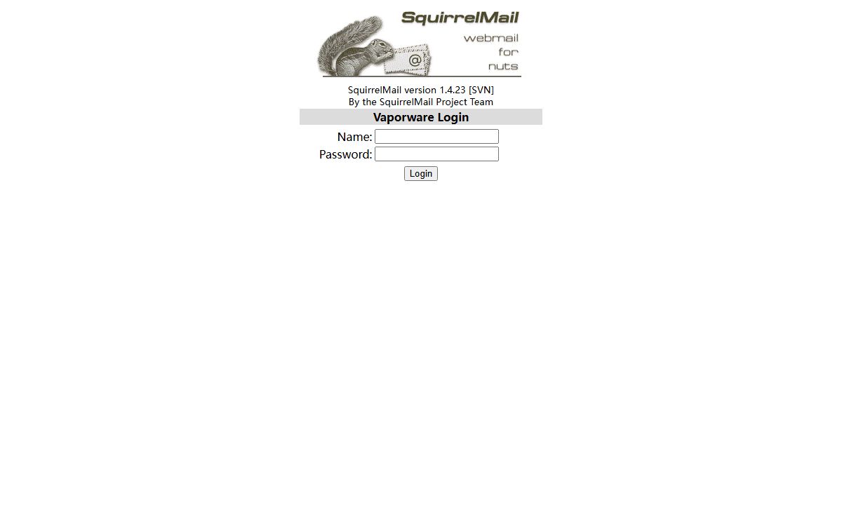 Vaporware - Login