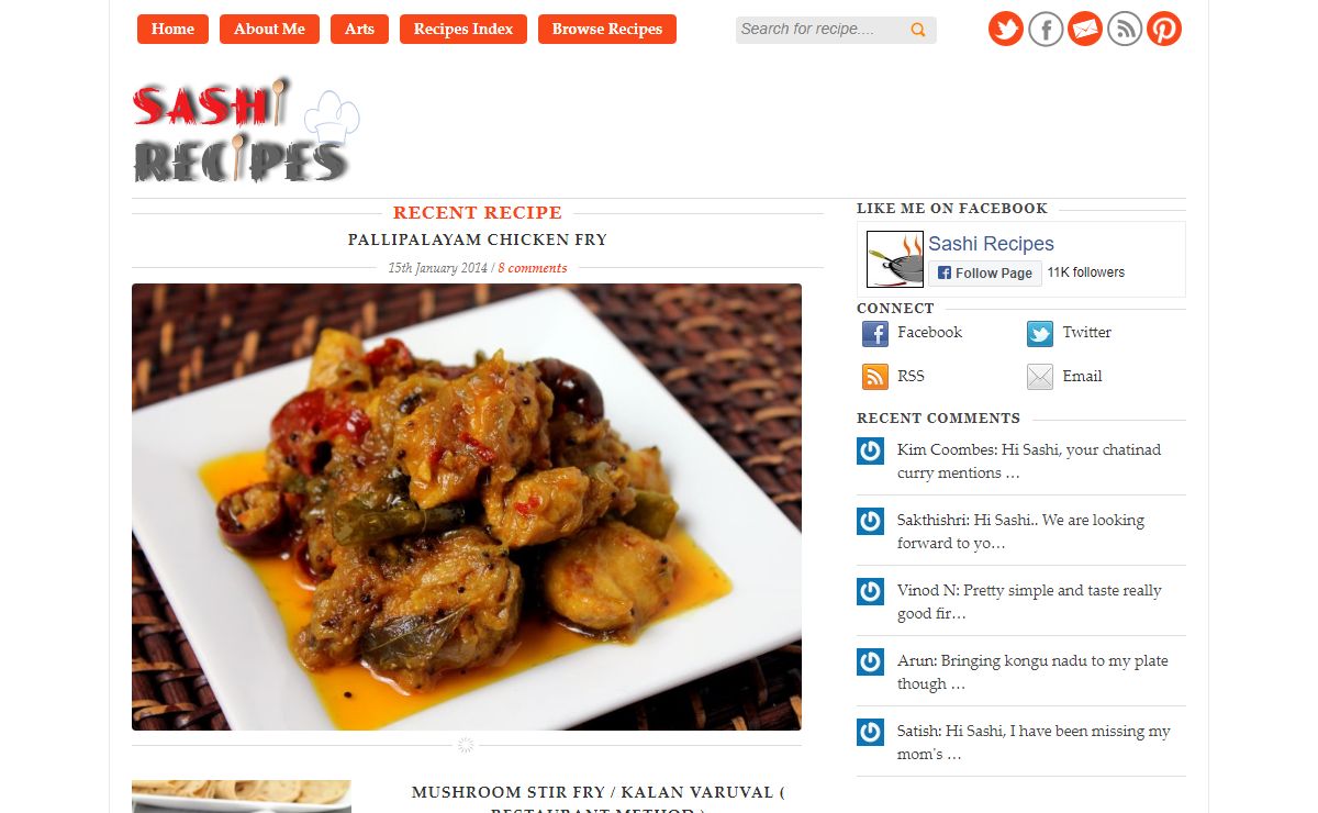 Sashi Recipes - Authentic Kongunadu recipes and daily bites from my kitchen