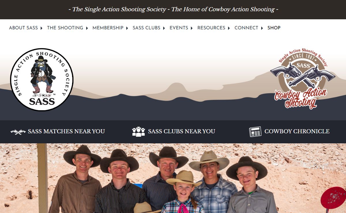 SASS | The Single Action Shooting Society - HOME