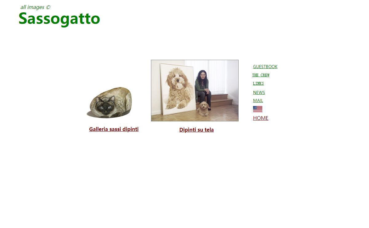 Sassi dipinti Sassogatto, ritratti di gatti su sasso