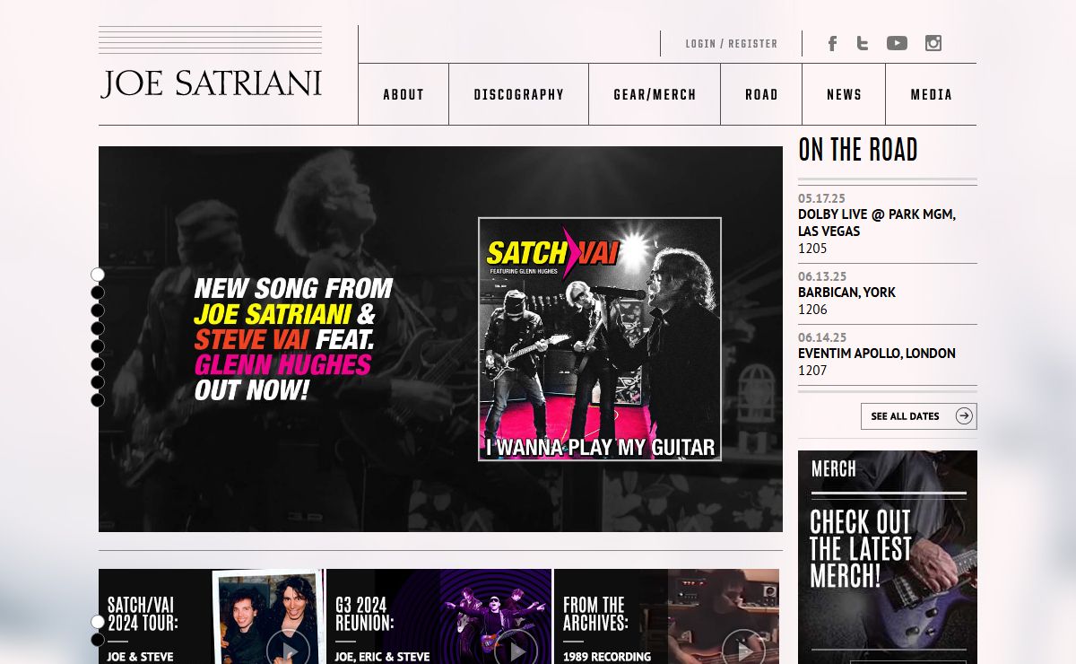 Joe Satriani - home