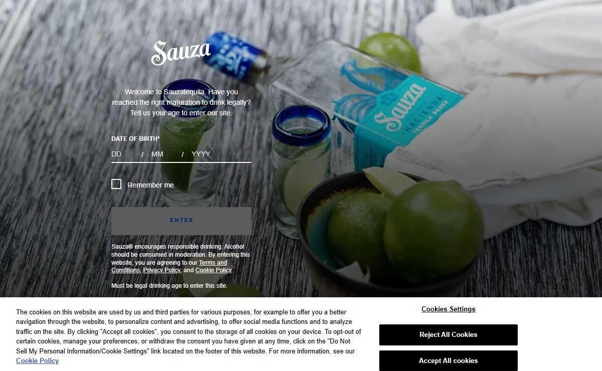 Pure Mexican Tequilas and Margaritas | Sauza Tequila